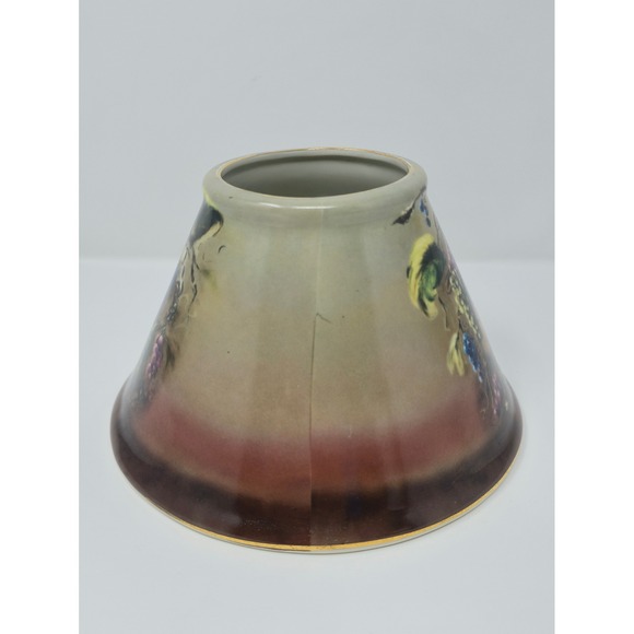 Lisa White Vineyard Blessings Lamp Candle Shade Tuscan Italian Decor - Picture 2 of 7